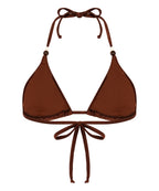 Triangel-Bikinioberteil Kallua  - Braun