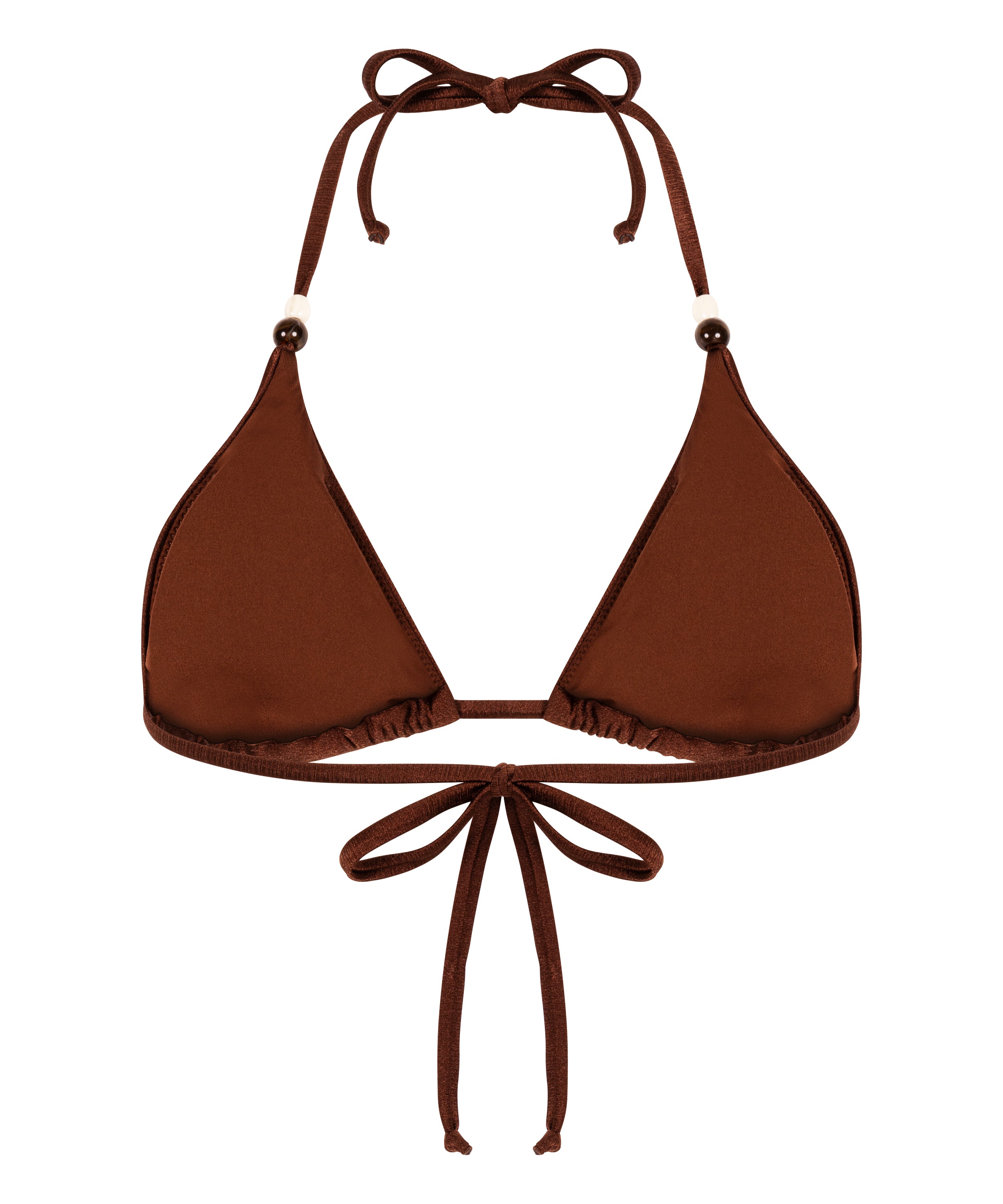 Triangel-Bikinioberteil Kallua  - Braun