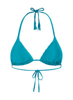 Triangel-Bikini-Top Aqua  - Blau