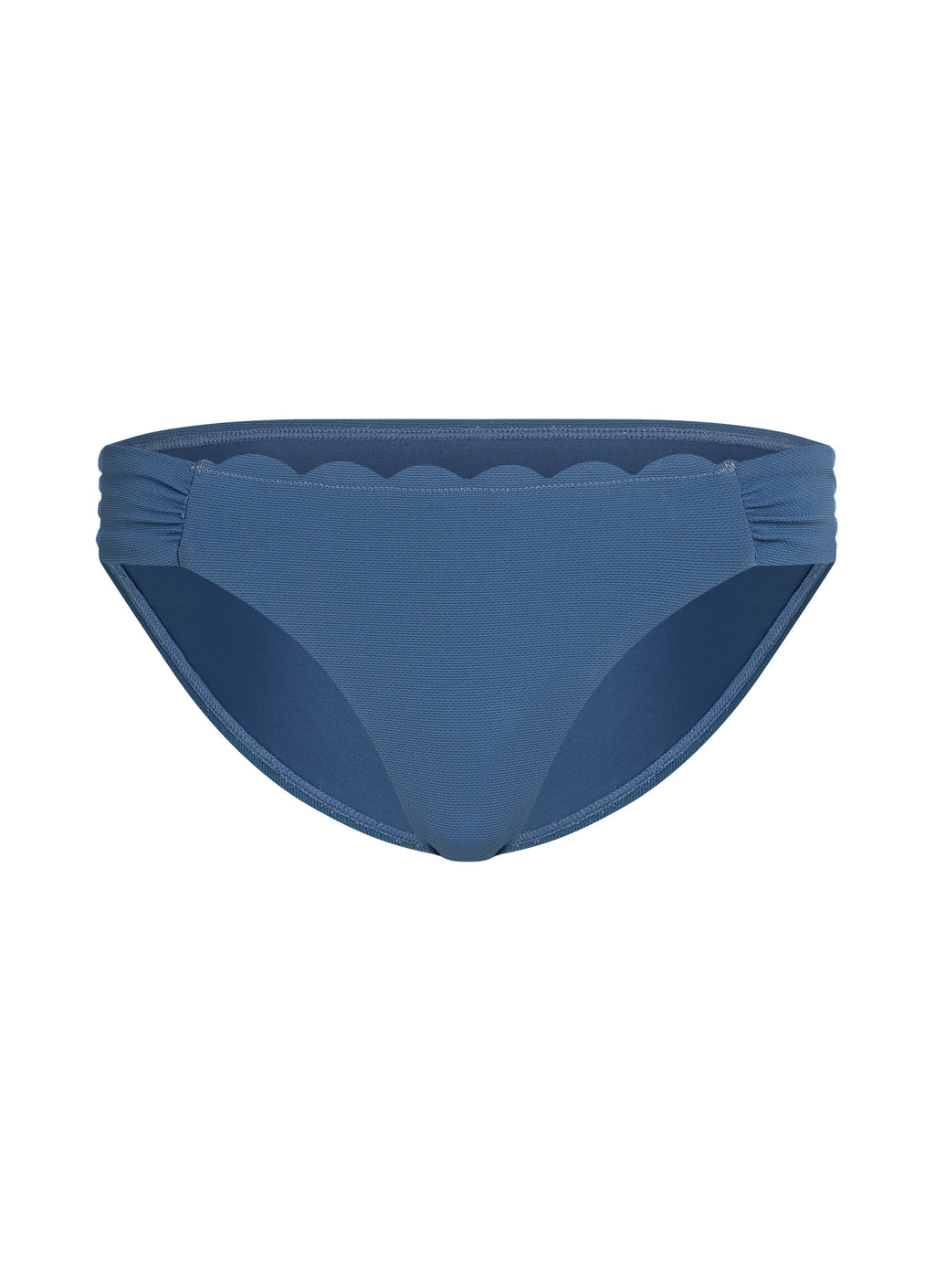 Bikini Slip Rio Scallop  - Blau