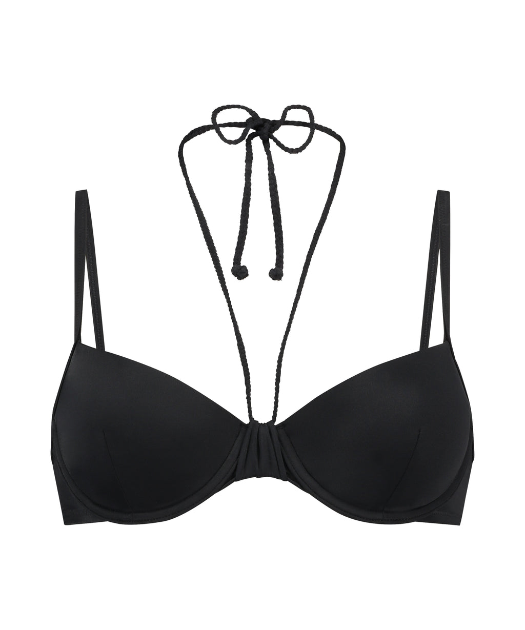 Vorgeformtes Bügel-Bikinioberteil Luxe  - Schwarz