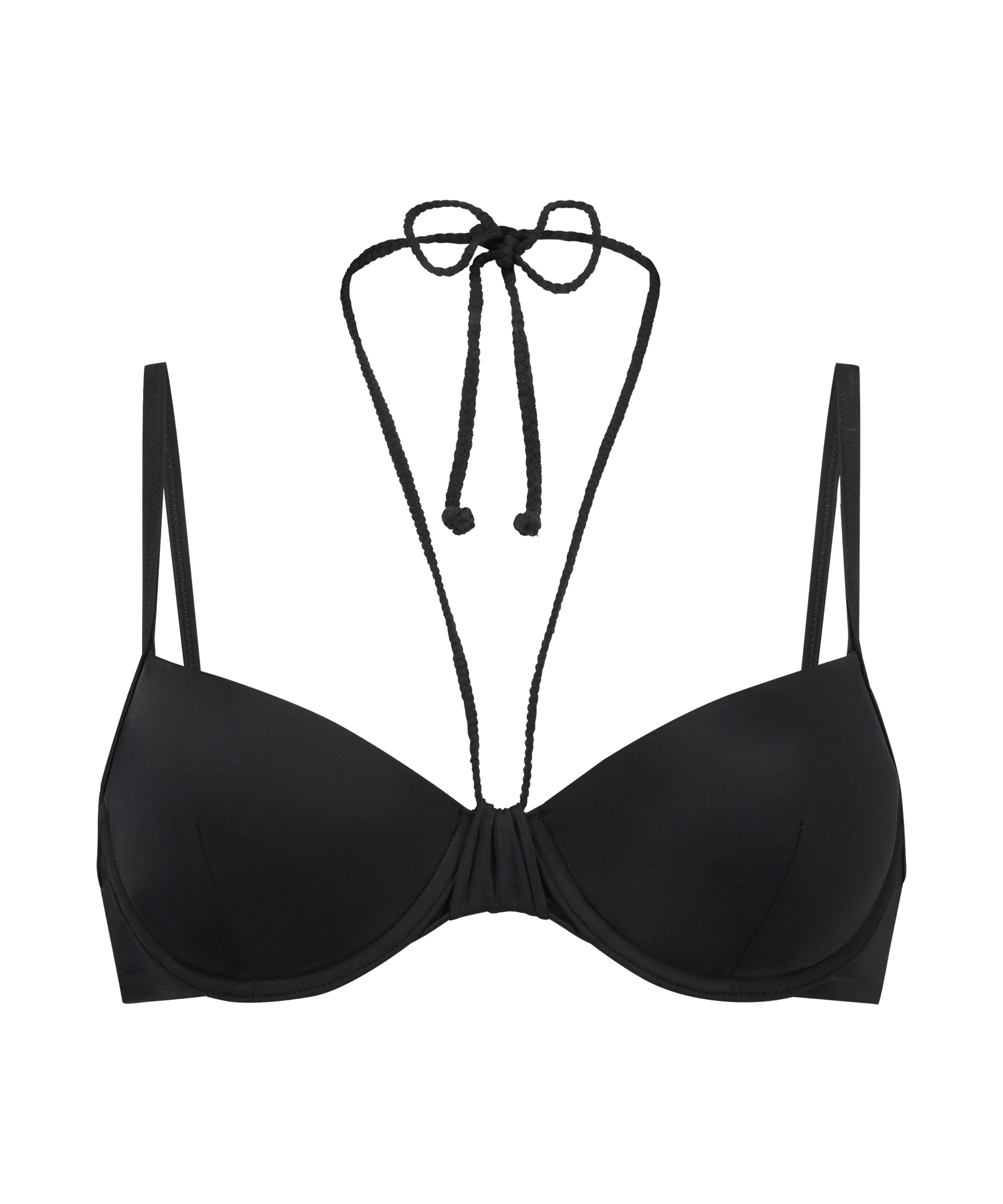Vorgeformtes Bügel-Bikinioberteil Luxe  - Schwarz