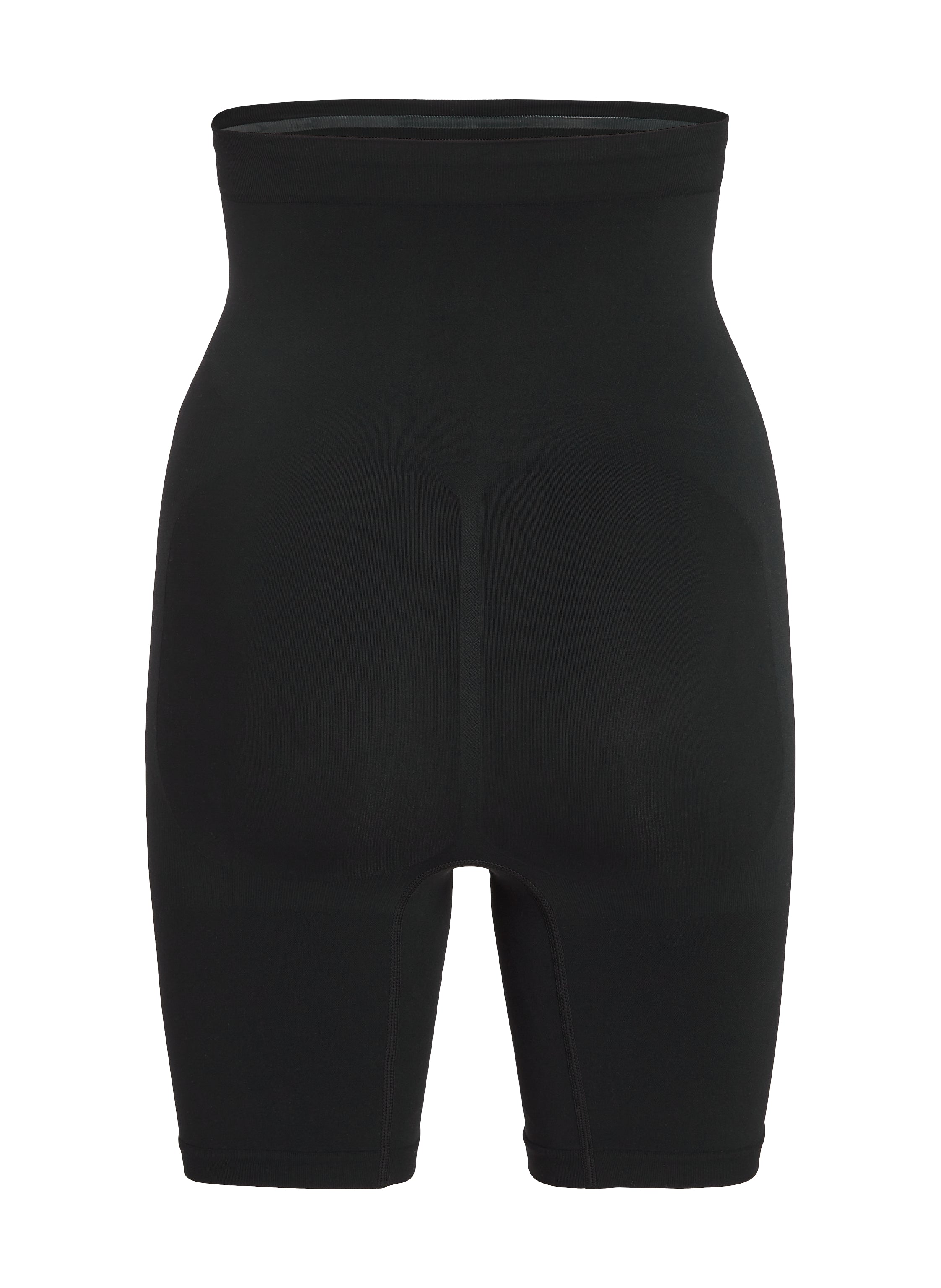 Nahtloser korrigierender Thigh Slimmer  - Schwarz
