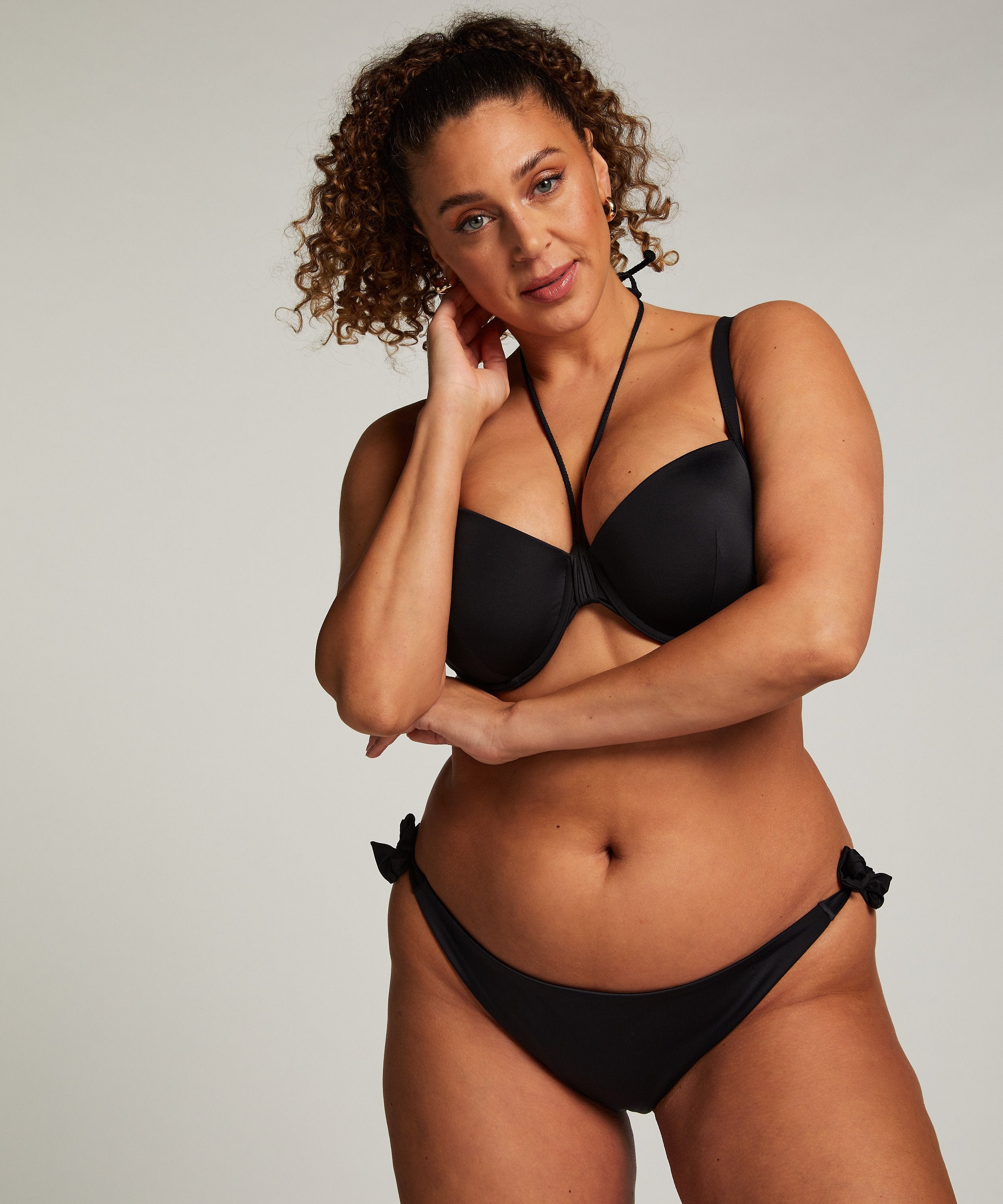 Bikini Slip Costa   - Schwarz