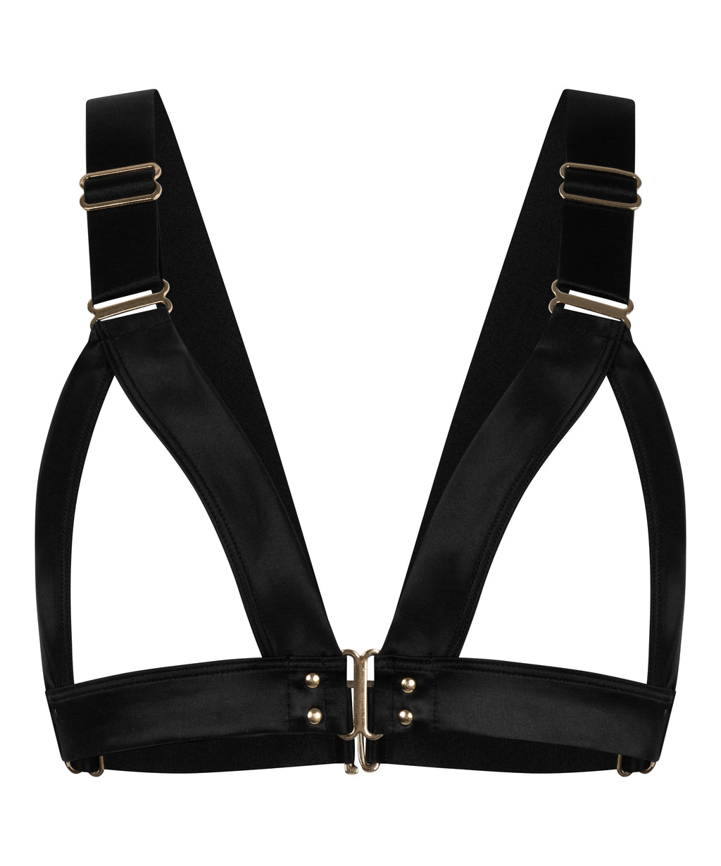 Open Bralette Colette  - Schwarz