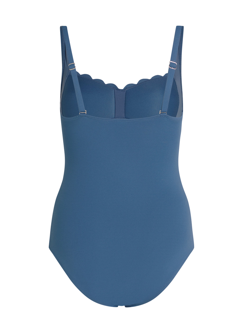 Badeanzug Shaping Scallop  - Blau