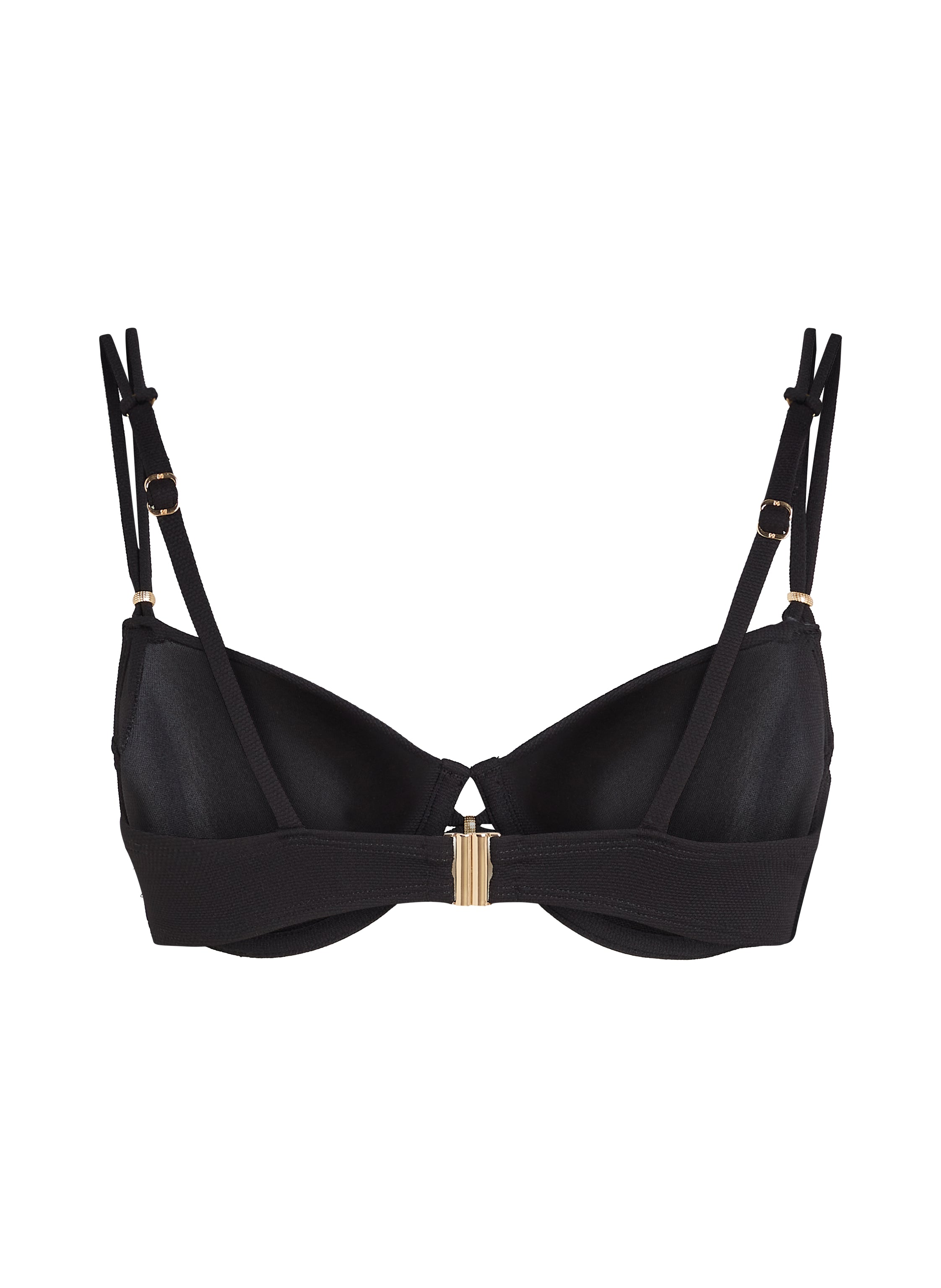 Bikini-Oberteil Holbox  - Schwarz