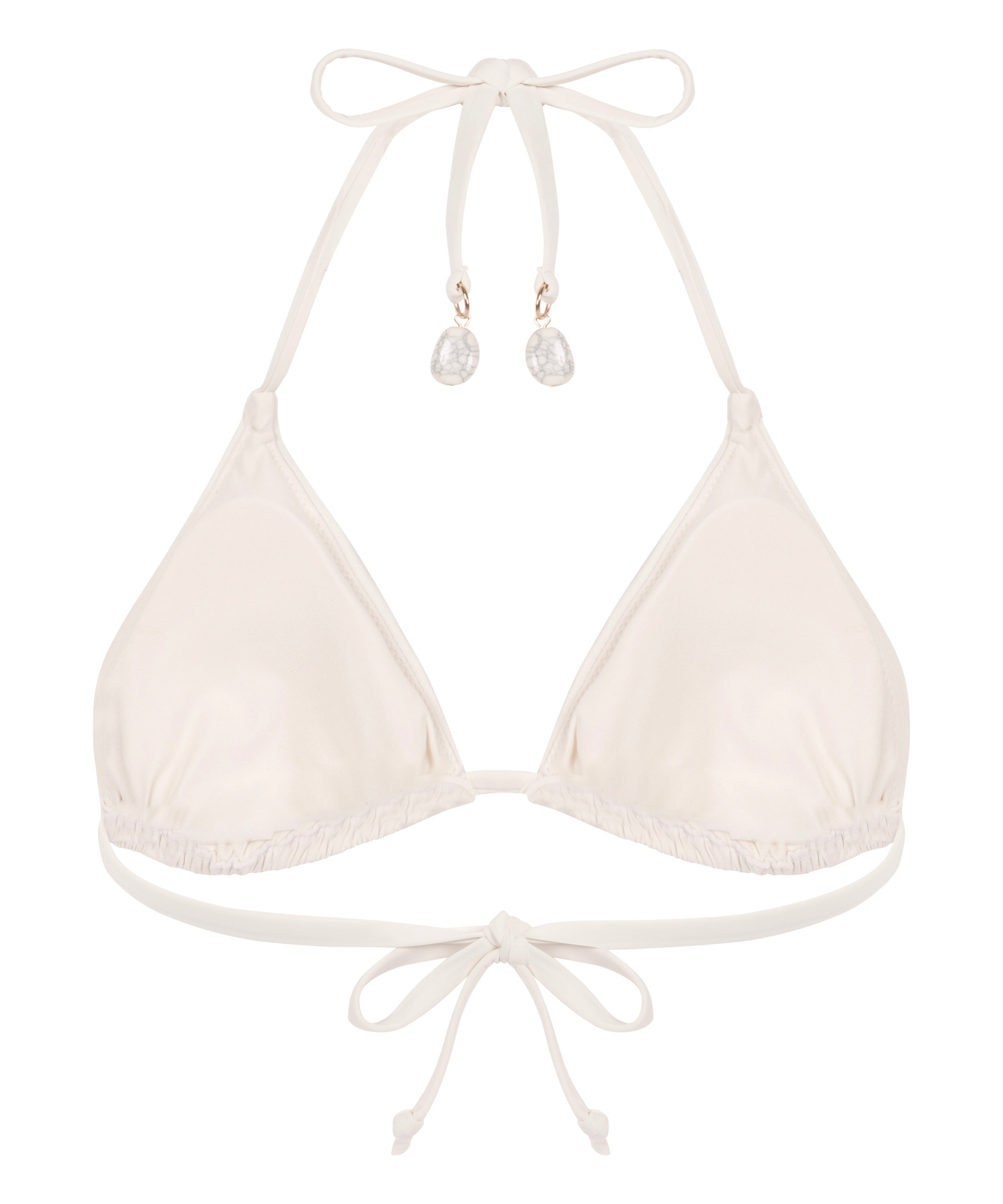 Giselle Triangle-Bikinioberteil  - Weiß