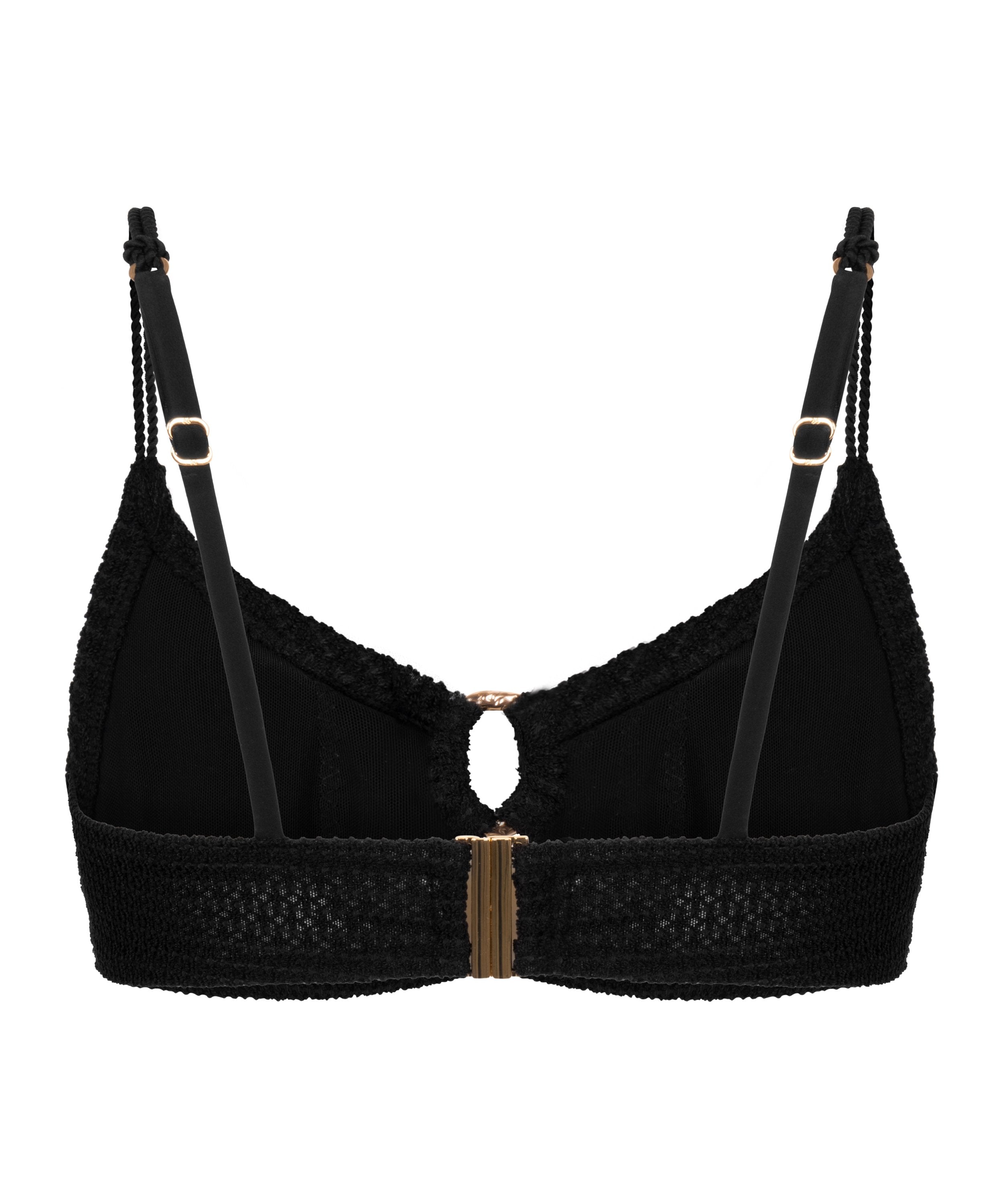 Cairo Bikini-Oberteil  - Schwarz