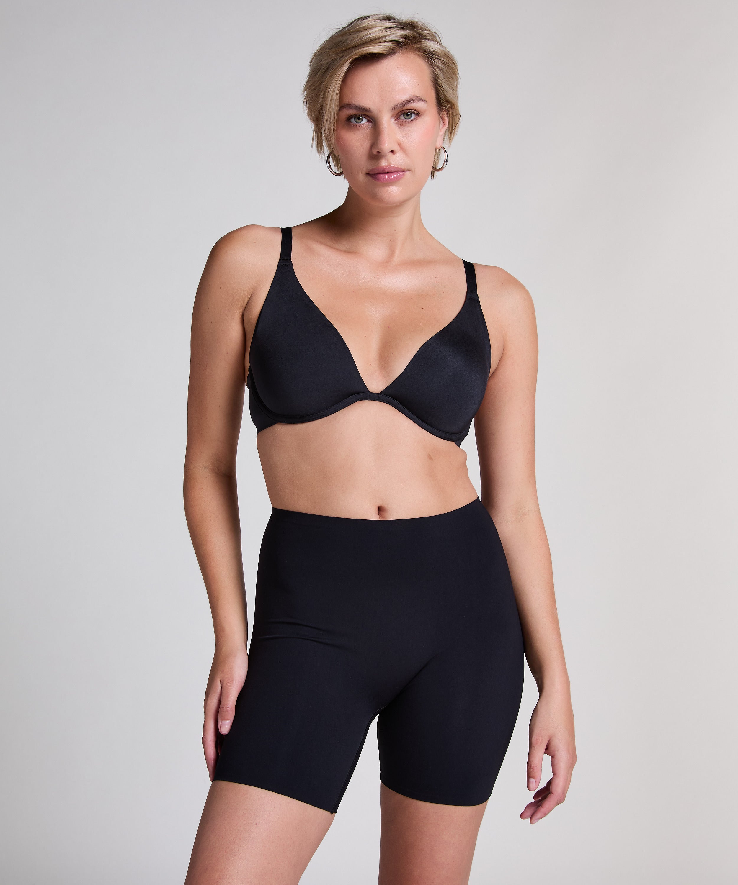 Shorts Smooth  - Schwarz