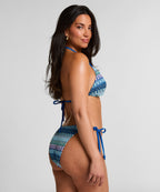 Triangel-Bikinioberteil Cali  - Blau