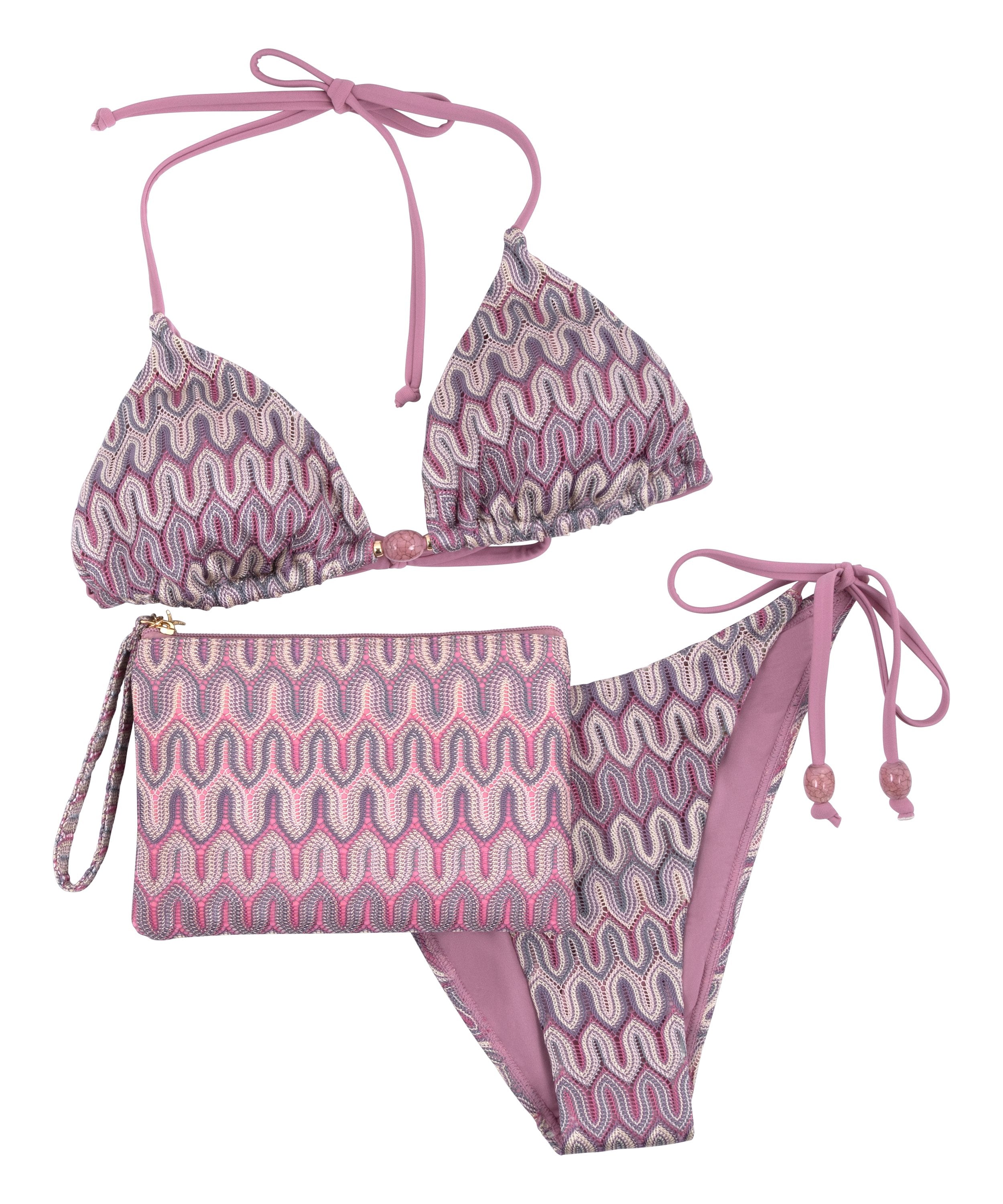 Cali Bikini Clutch  - Rosa