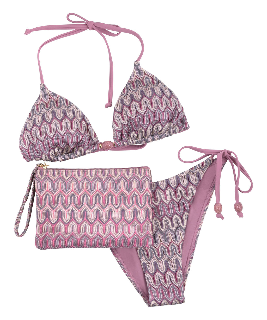 Cali Bikini Clutch  - Rosa