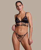 Anouk Bralette  - Schwarz