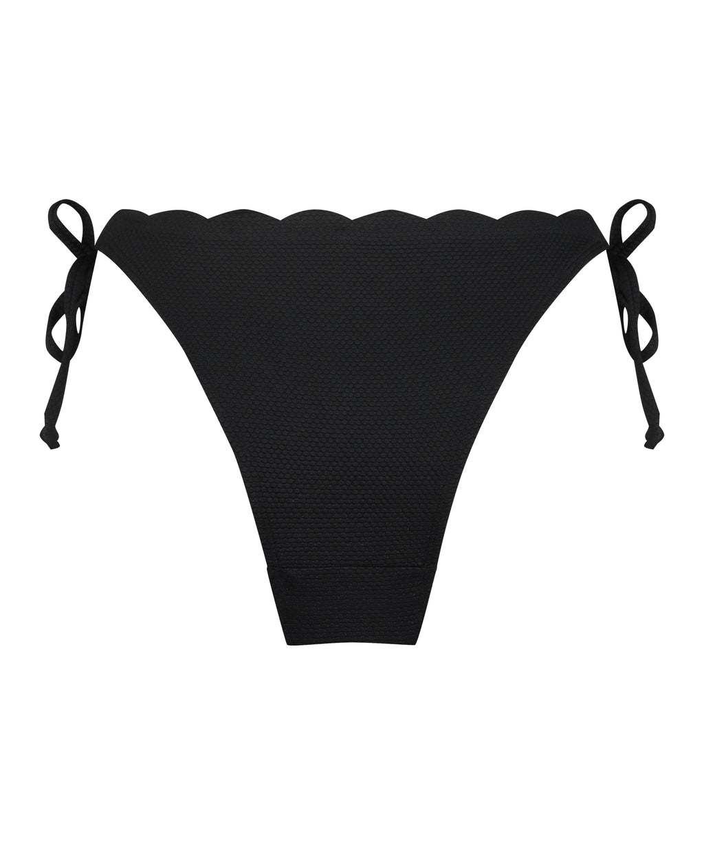 Bikinihose Scallop  - Schwarz