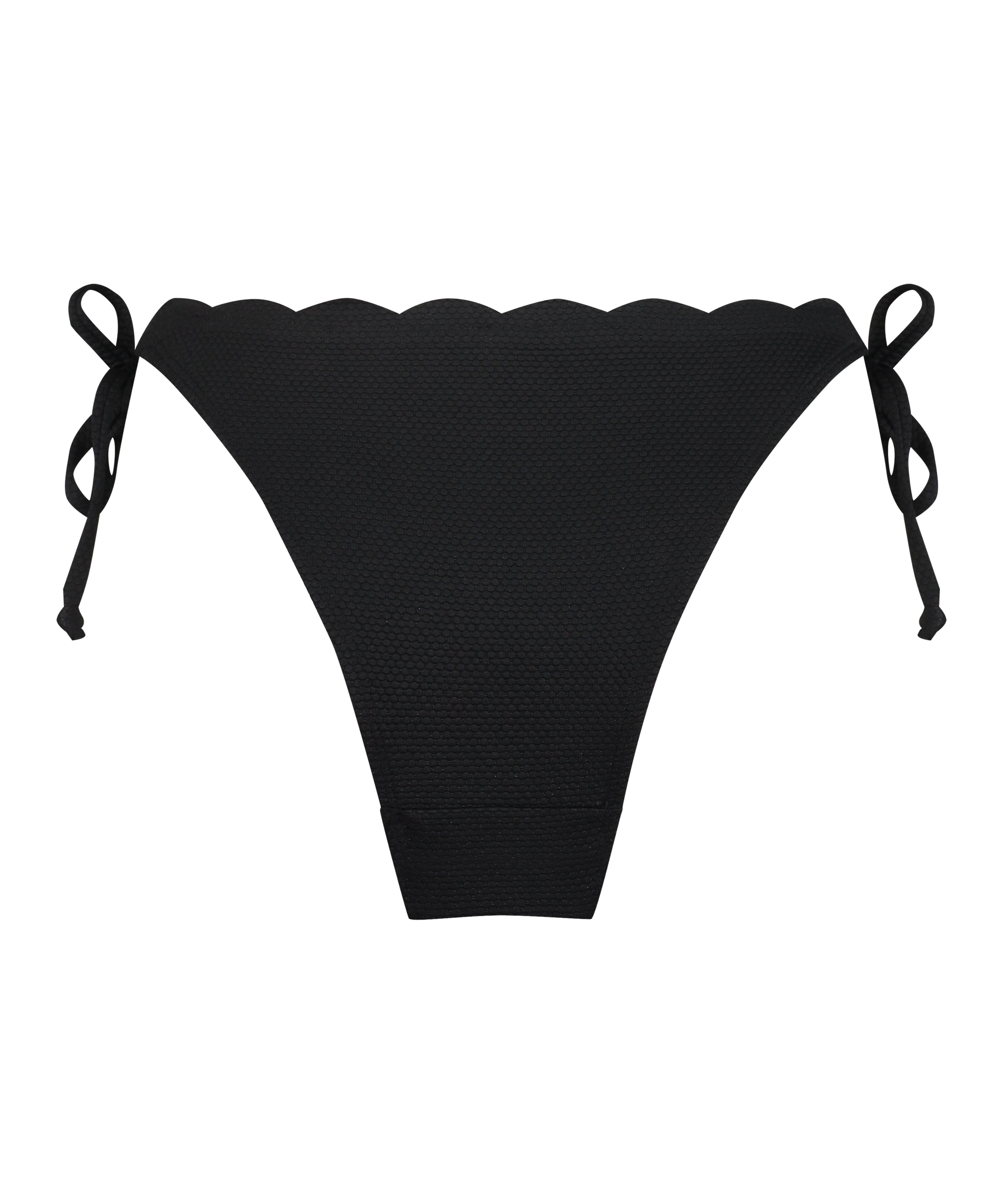 Bikinihose Scallop  - Schwarz