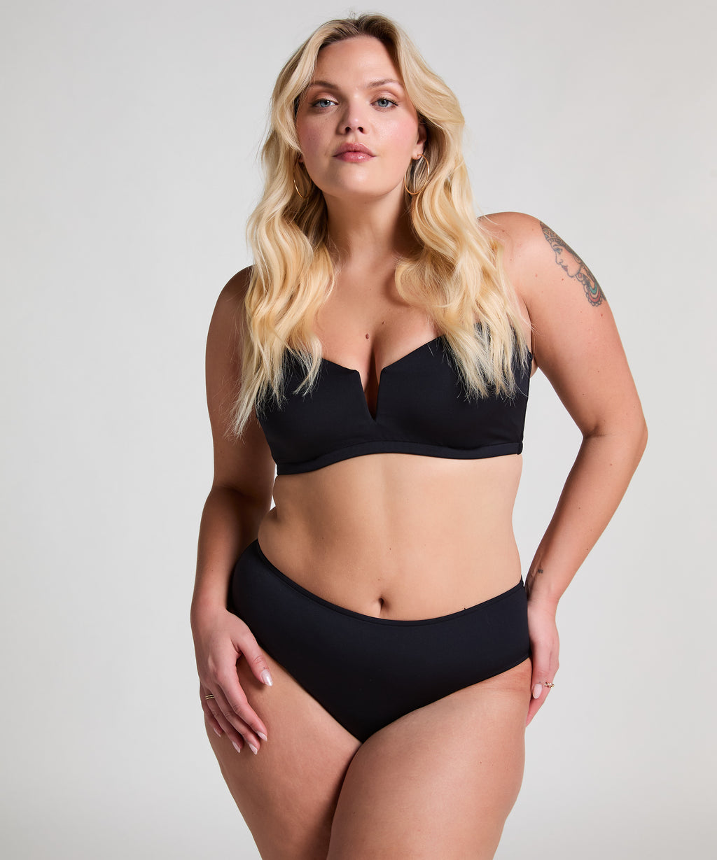 Neoprene-Bikiniunterteil Rio  - Schwarz