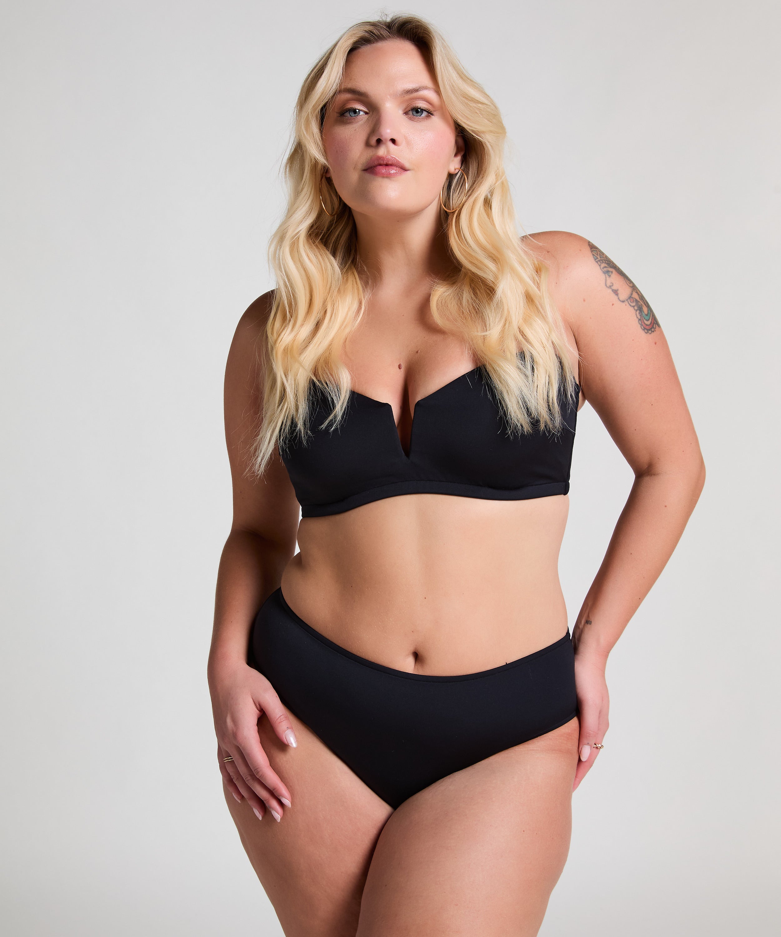 Neoprene-Bikiniunterteil Rio  - Schwarz
