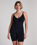 Nahtloser korrigierender Thigh Slimmer  - Schwarz