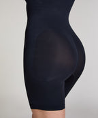 Nahtloser korrigierender Thigh Slimmer  - Schwarz