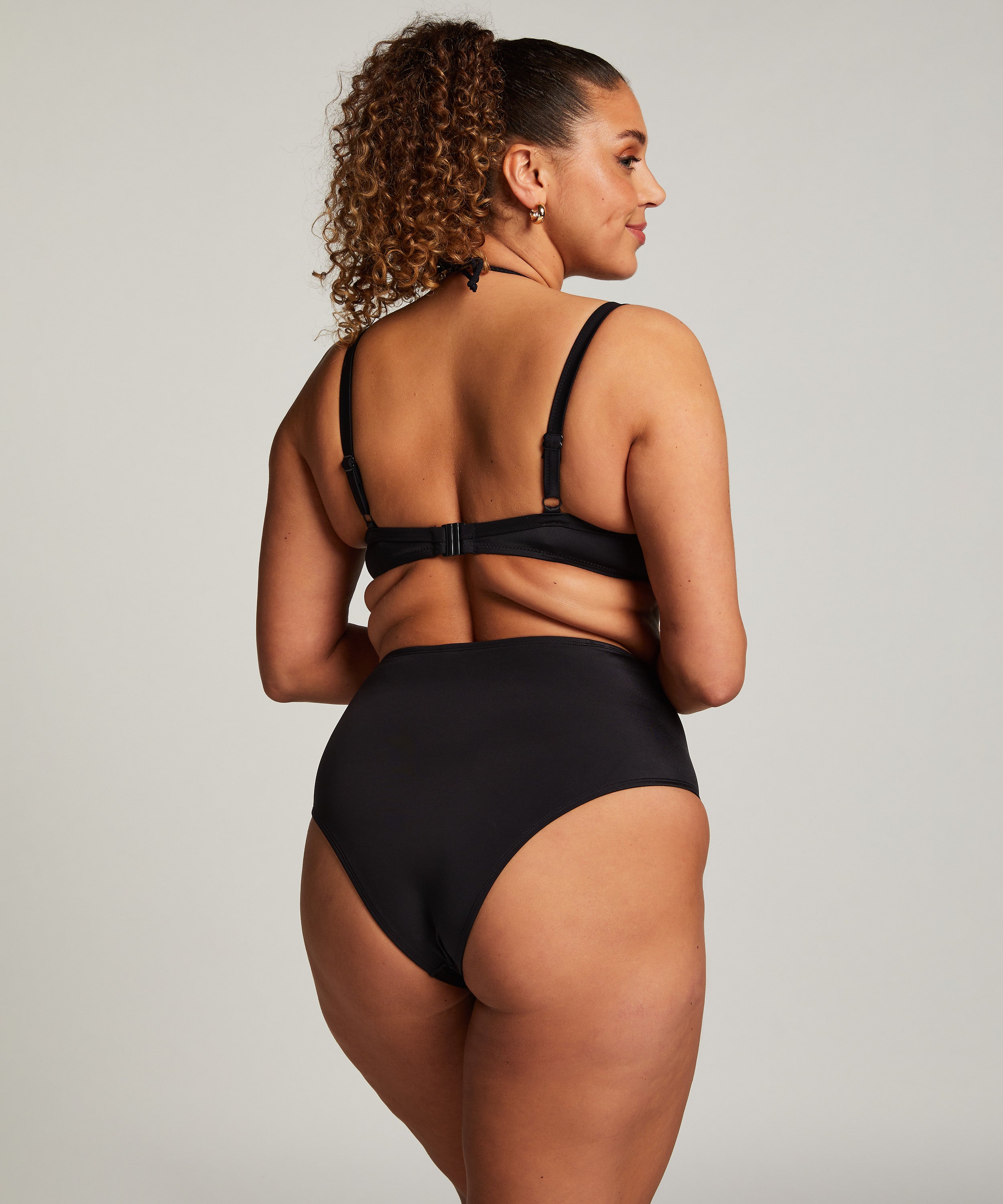 Bikini Slip Luxe  - Schwarz