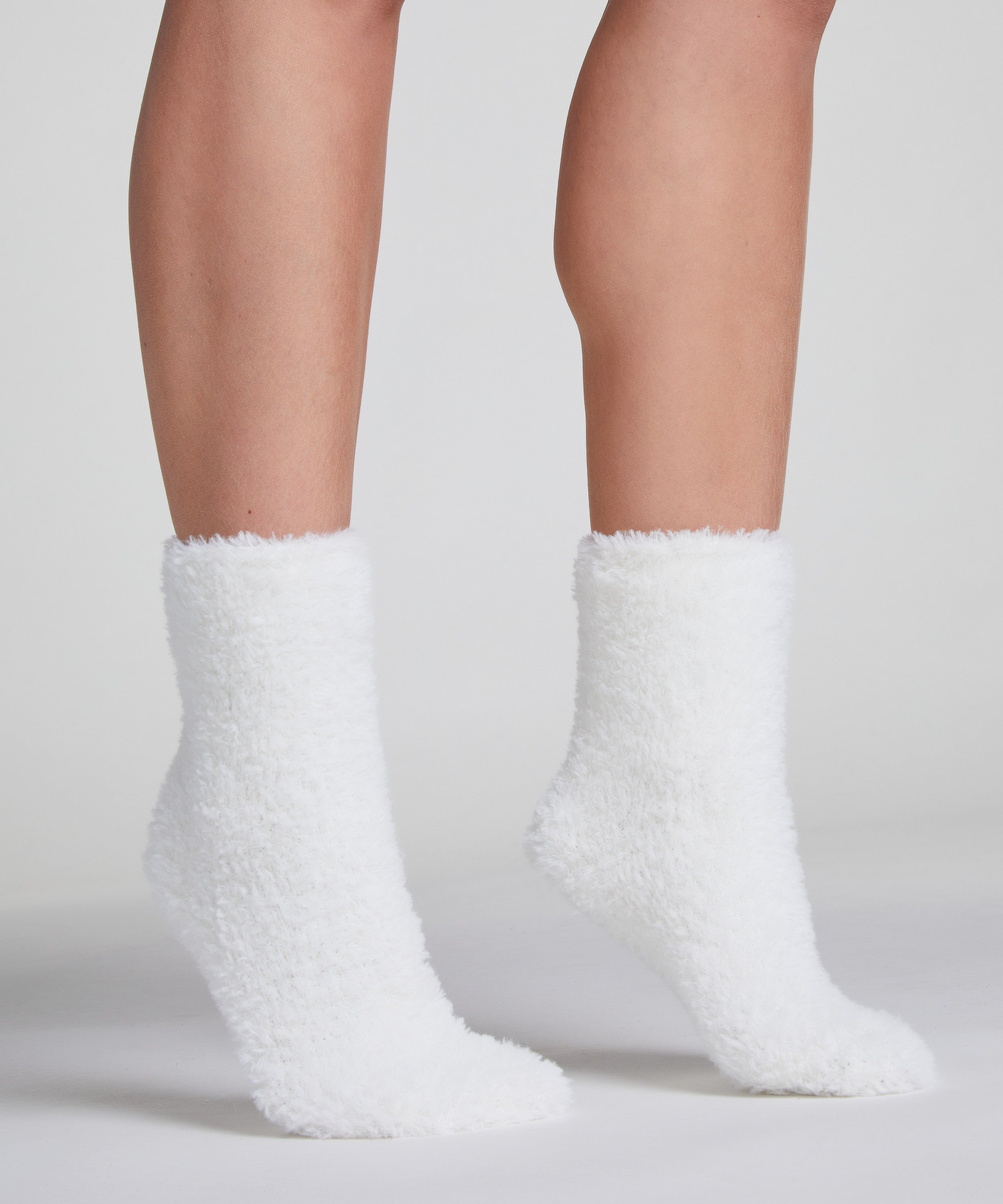 1 Paar Stricksocken  - Weiß