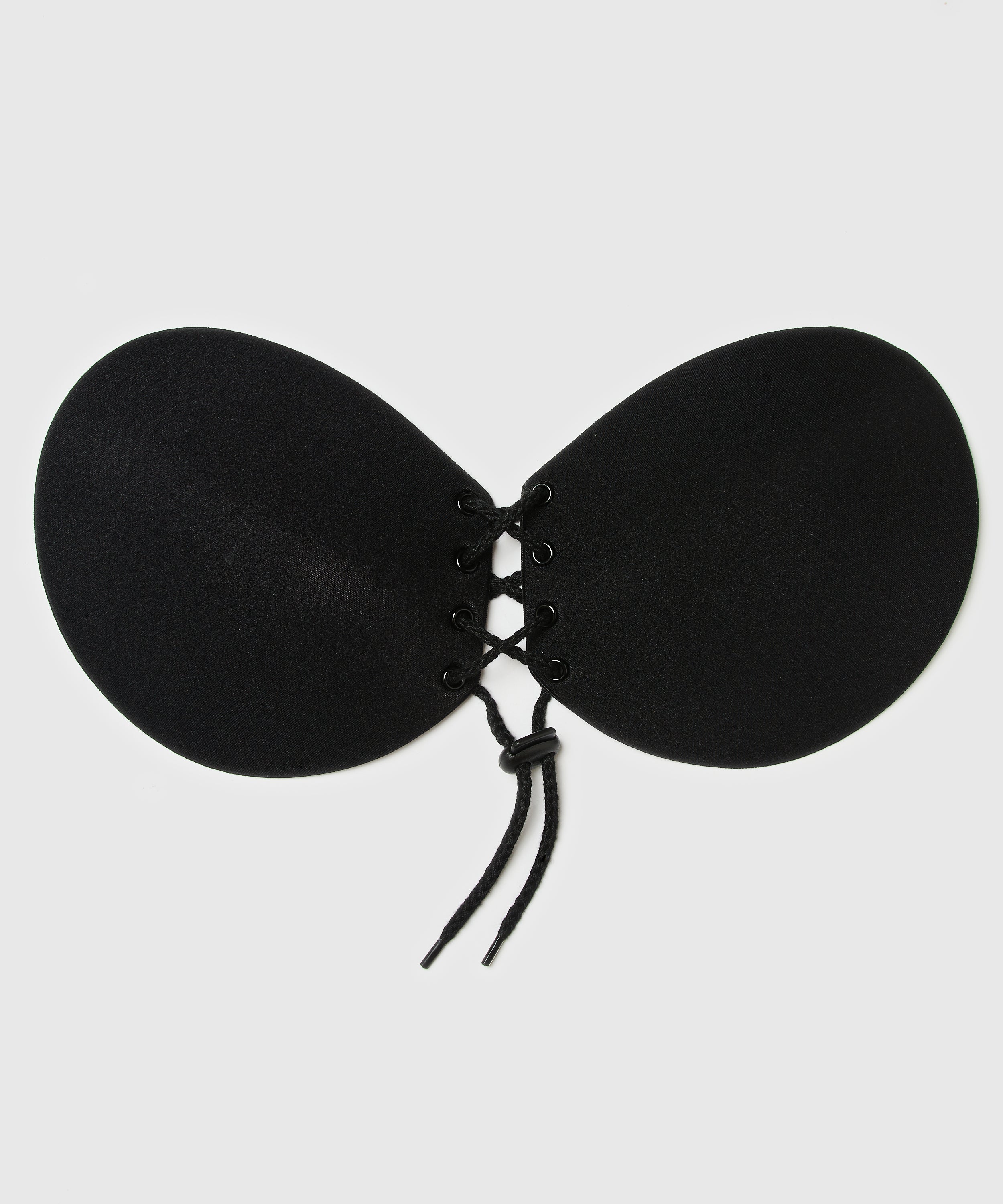 Push-up-Klebe-BH  - Schwarz