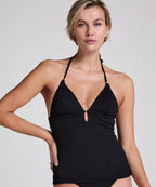 Shaping Tankini Holbox  - Schwarz