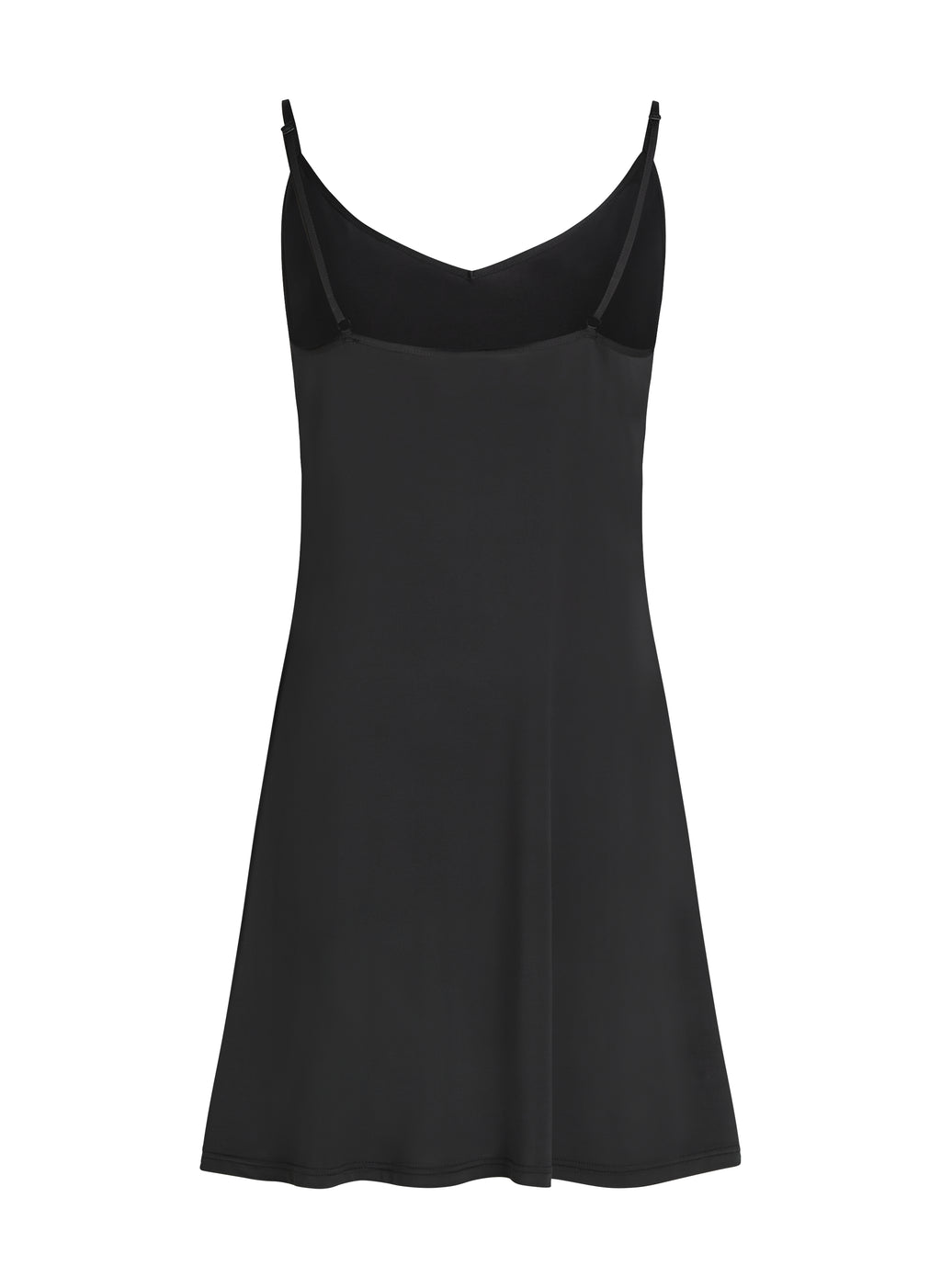 Straffendes Unterkleid  - Schwarz