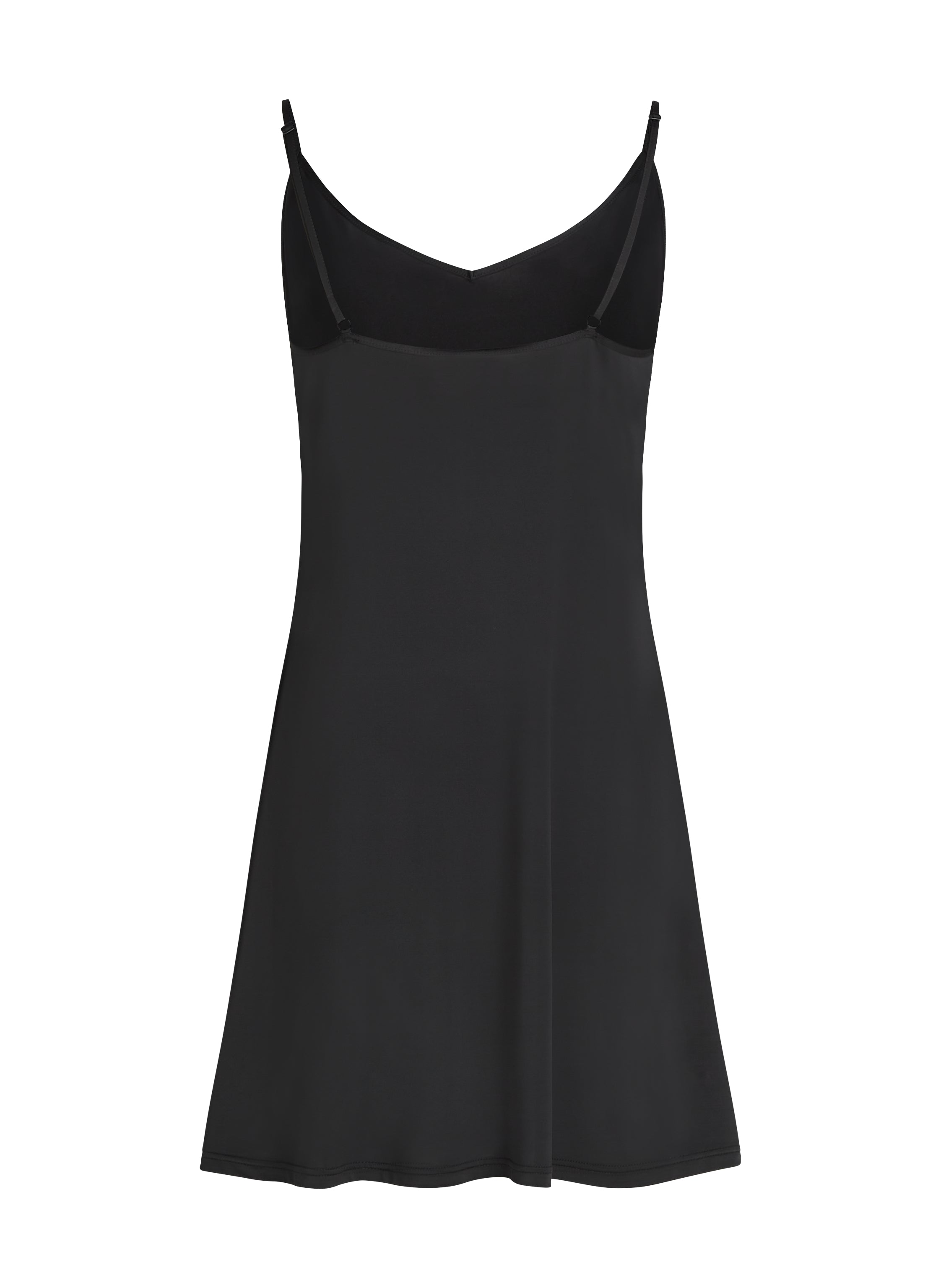 Straffendes Unterkleid  - Schwarz