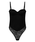 Shaping Body mit Spitze  - Schwarz