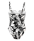 Bandeau-Badeanzug Mauritius  - Schwarz