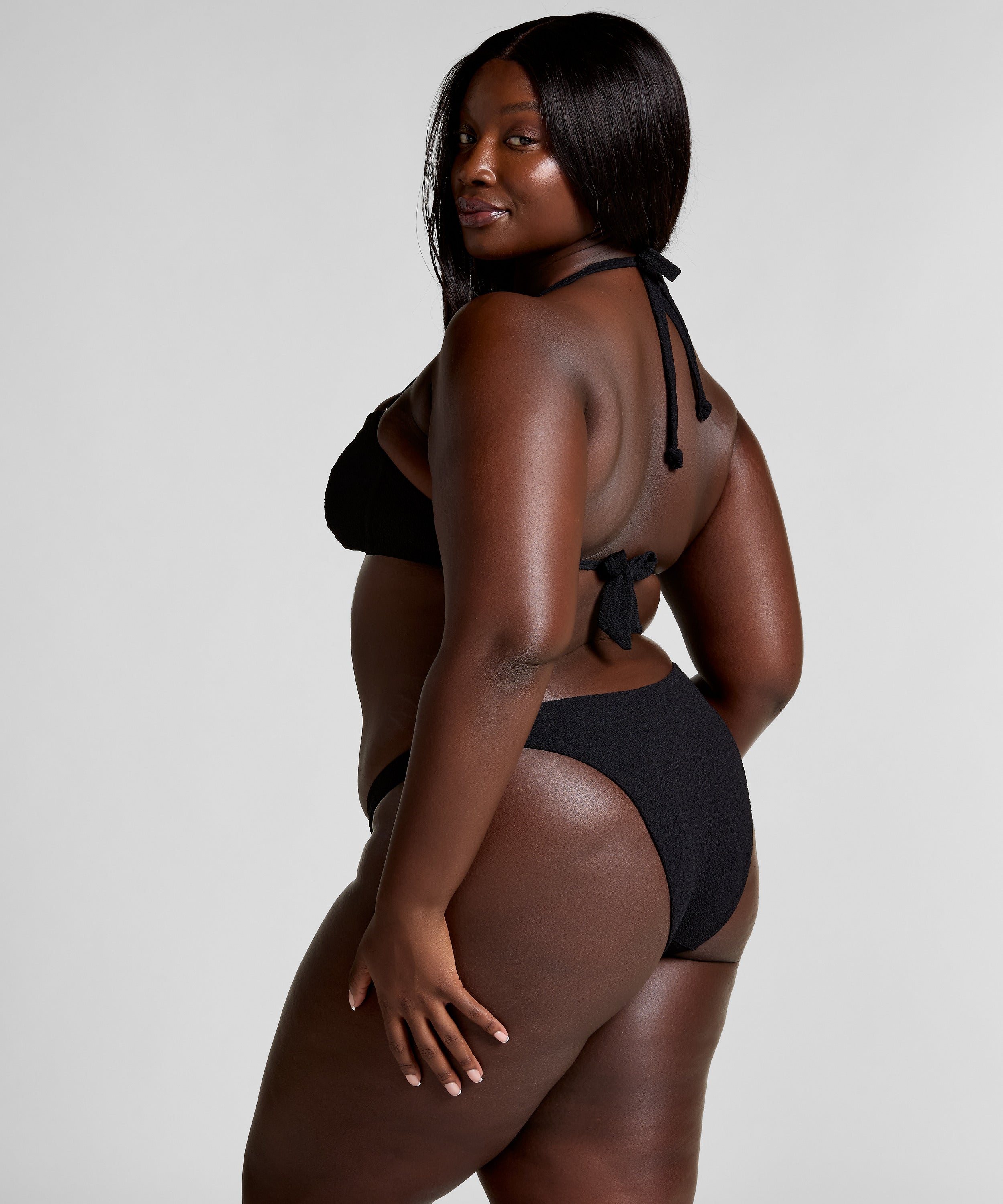 Cabo Bandeau-Bikini-Top  - Schwarz