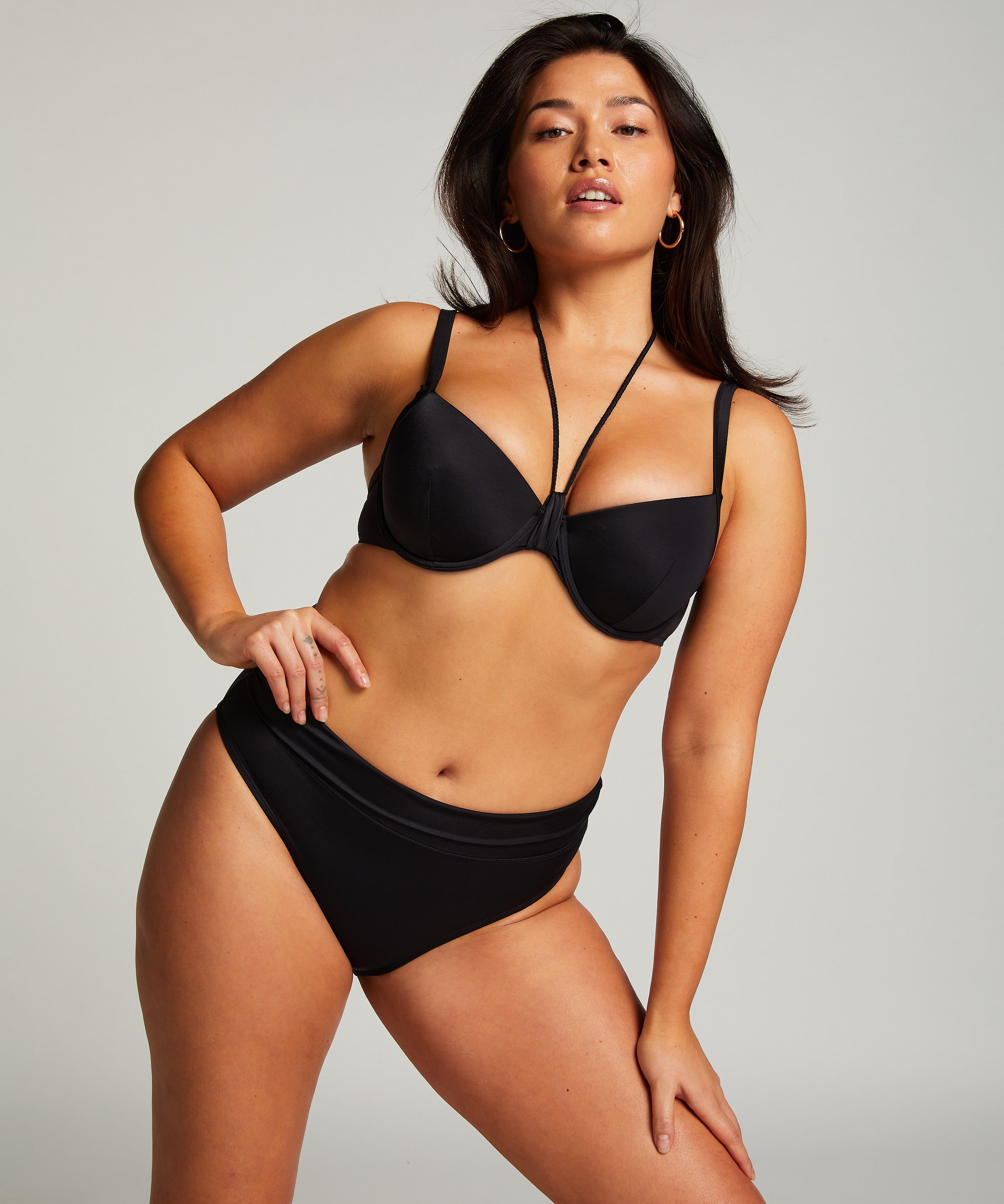 Bikini Slip Rio Luxe  - Schwarz