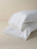 Audrey Ruffle Cotton Percale Sheet Set by Pom Pom at Home