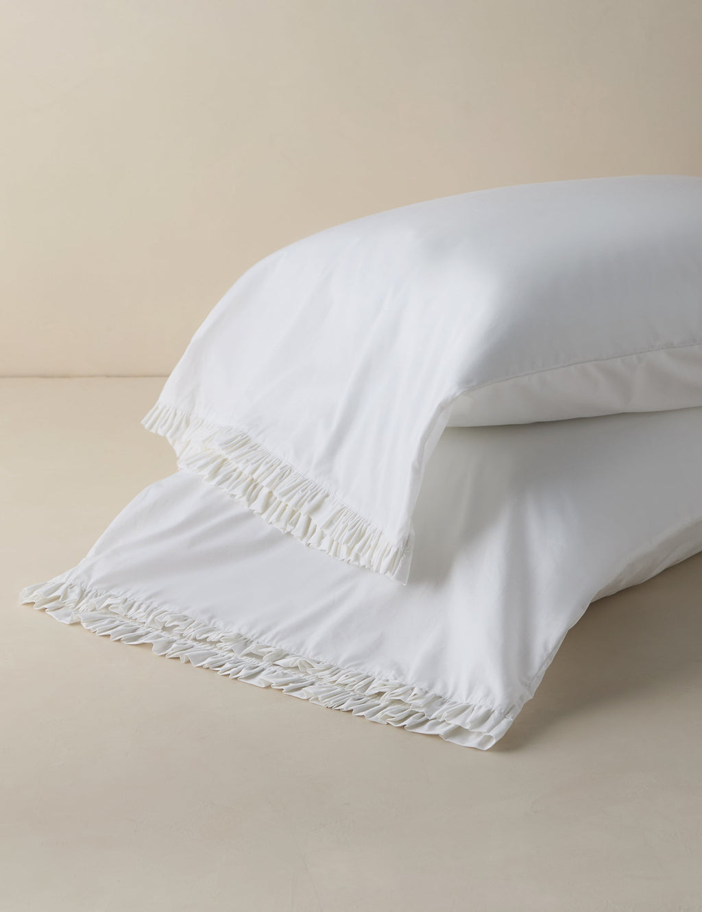 Audrey Ruffle Pillowcase (Set of 2) by Pom Pom at Home