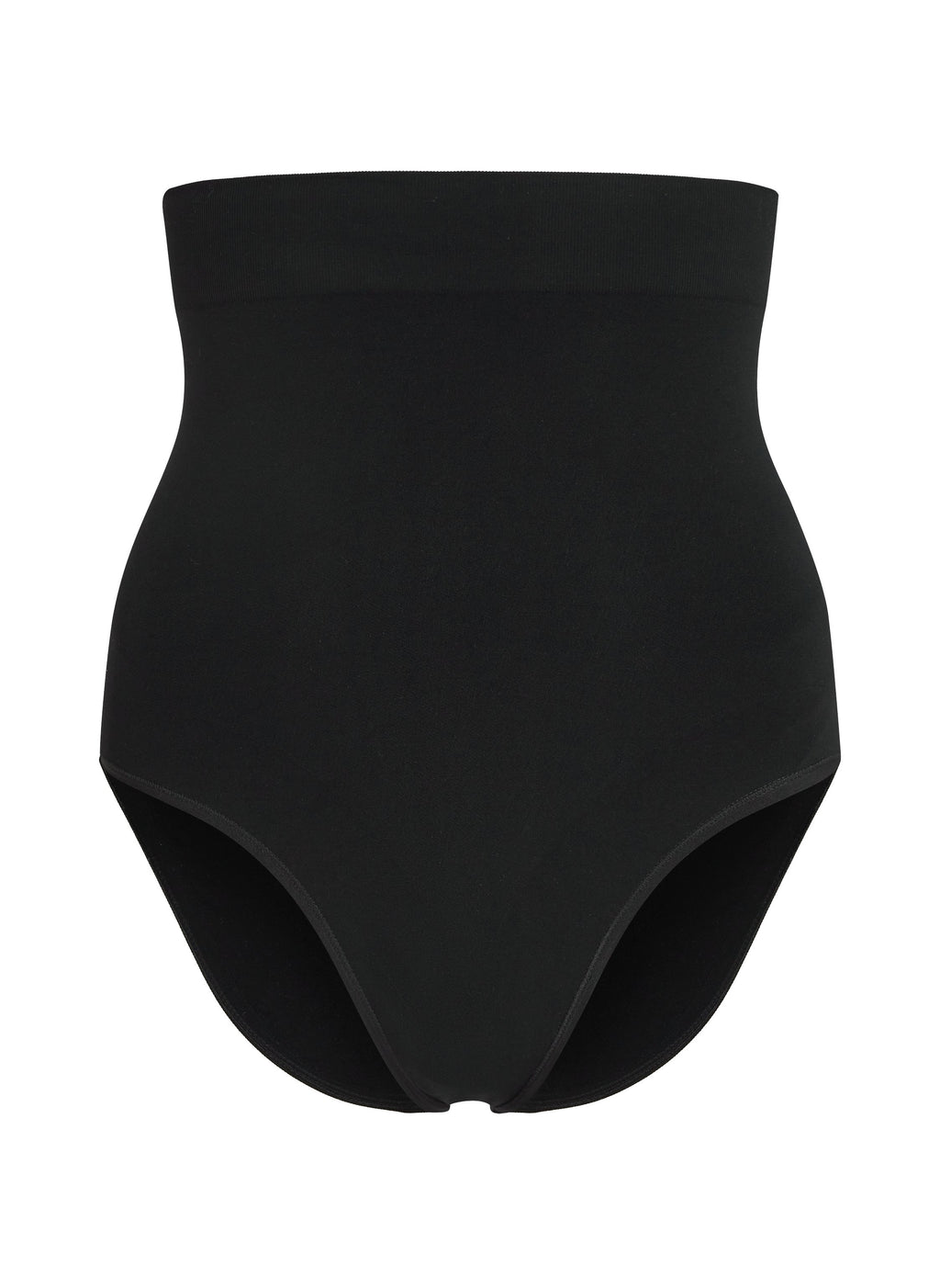 Nahtloser/ hoch taillierter Slip Rio  - Schwarz