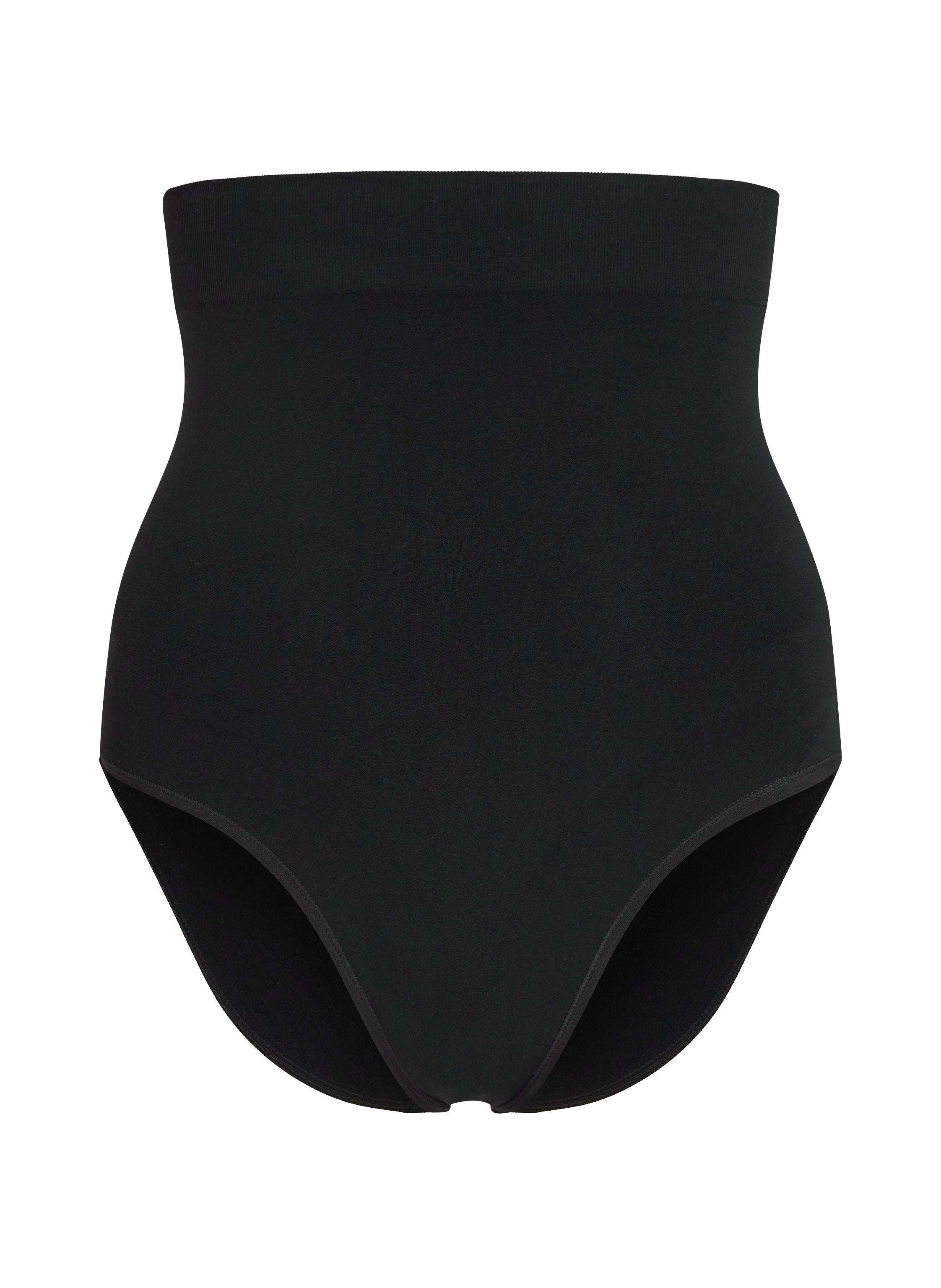Nahtloser/ hoch taillierter Slip Rio  - Schwarz