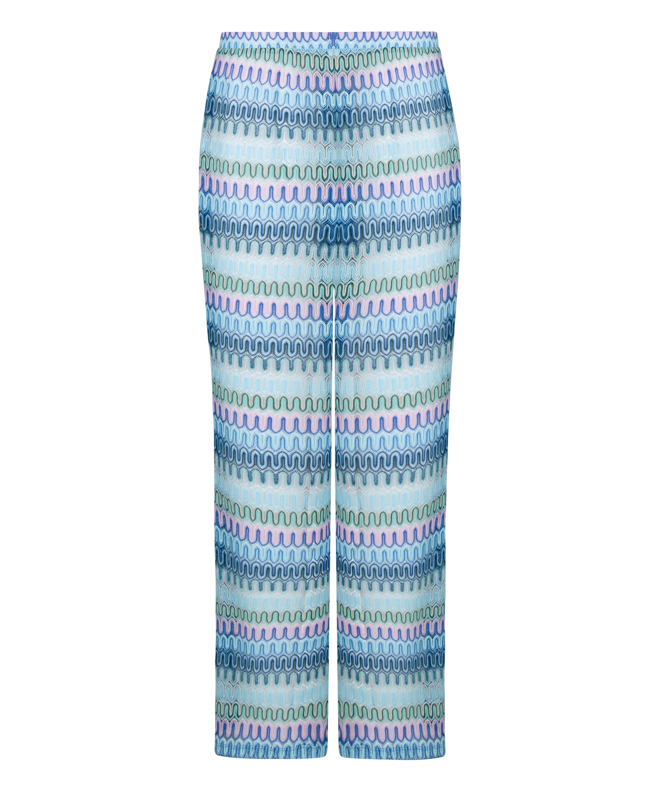 Cali Crochet Hose  - Blau