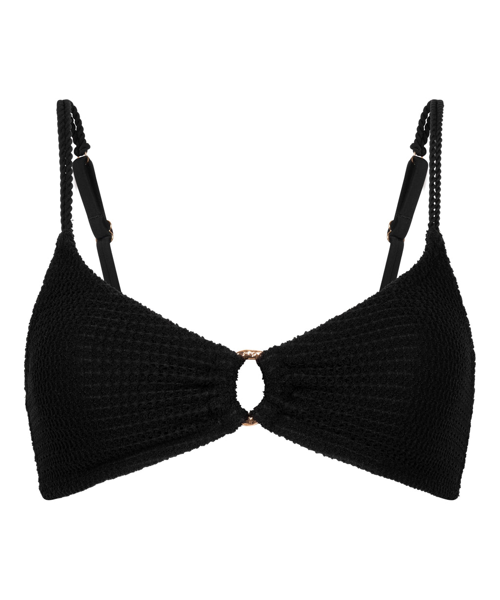 Cairo Bikini-Oberteil  - Schwarz