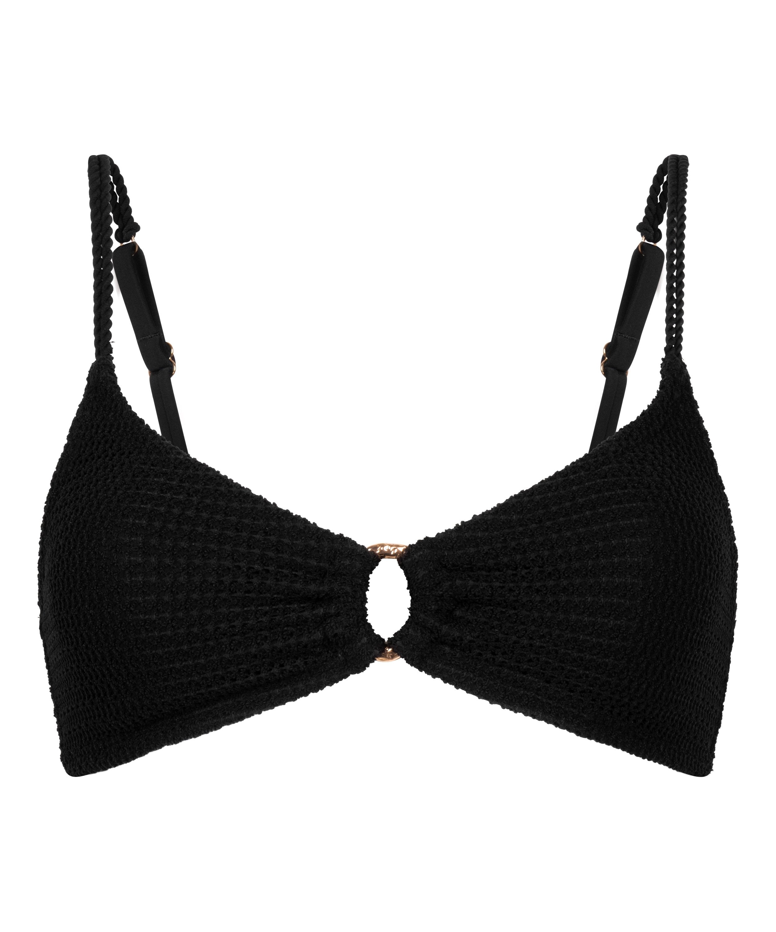 Cairo Bikini-Oberteil  - Schwarz