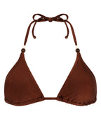 Triangel-Bikinioberteil Kallua  - Braun