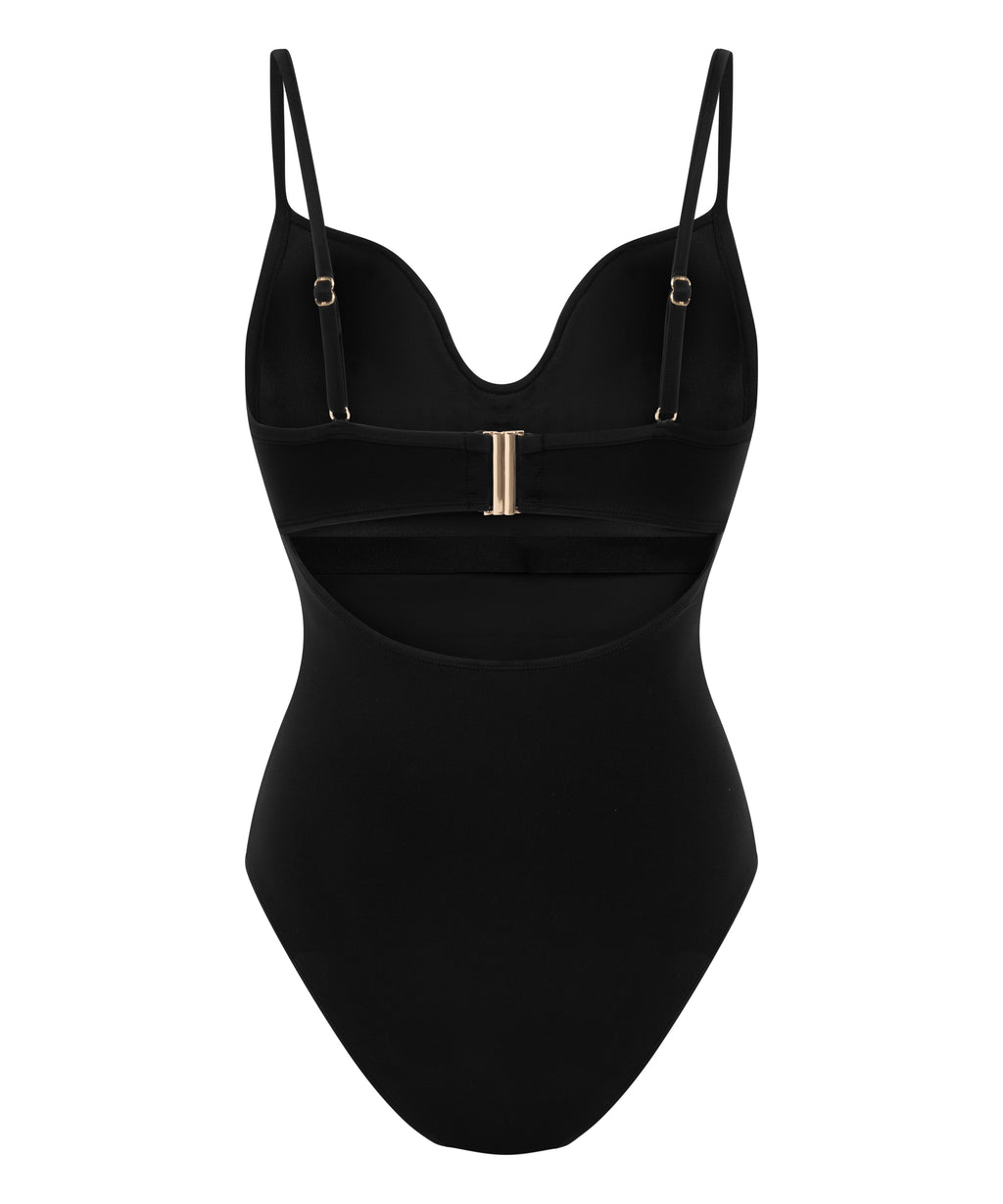 Badeanzug Neoprene   - Schwarz