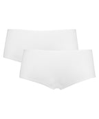 2-pack boxershorts Kim Cotton  - Weiß