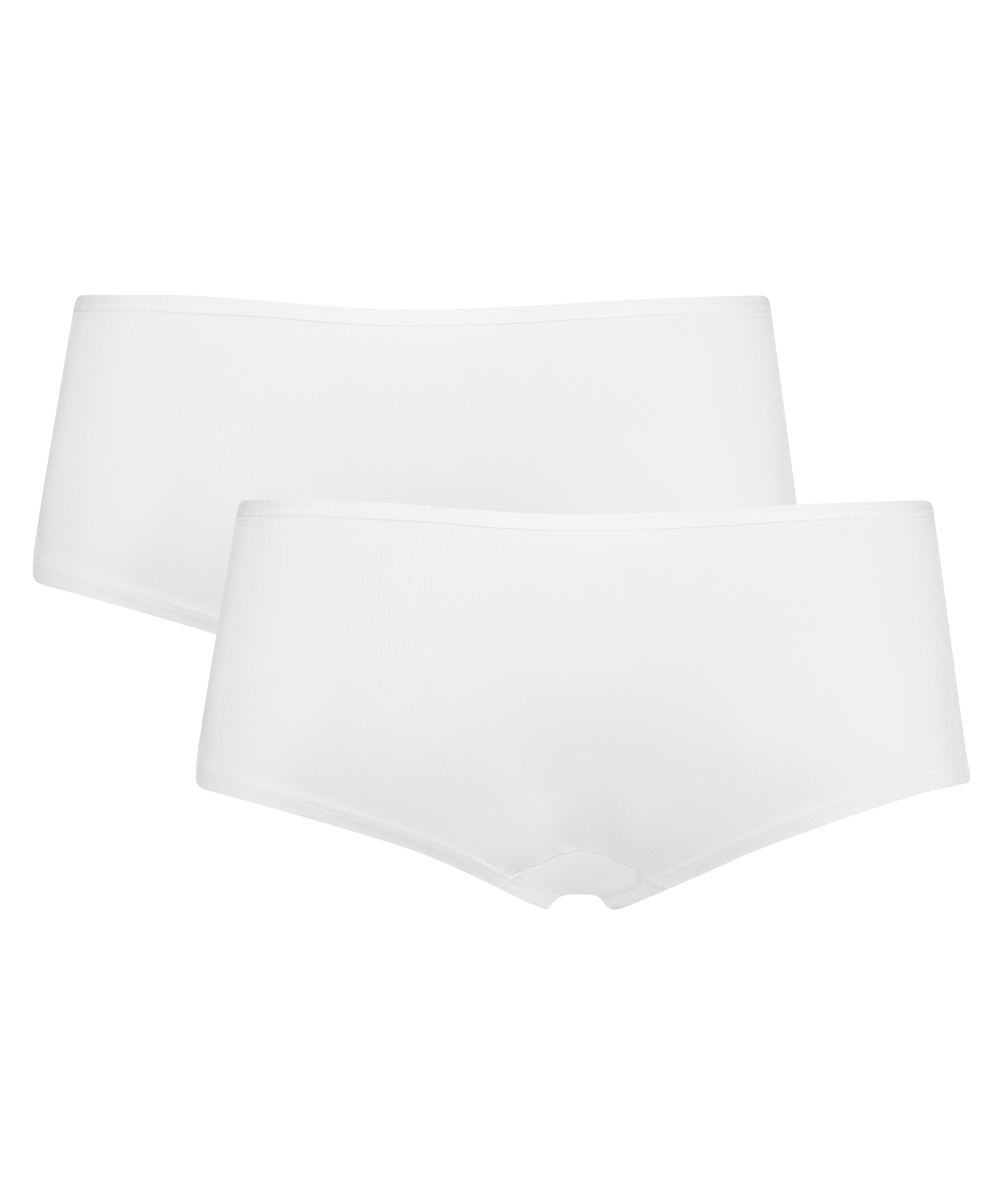 2-pack boxershorts Kim Cotton  - Weiß