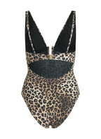 Shaping Badeanzug Luxe Animalia  - Braun