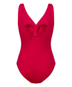 Badeanzug Shaping Shell Mesh  - Rosa