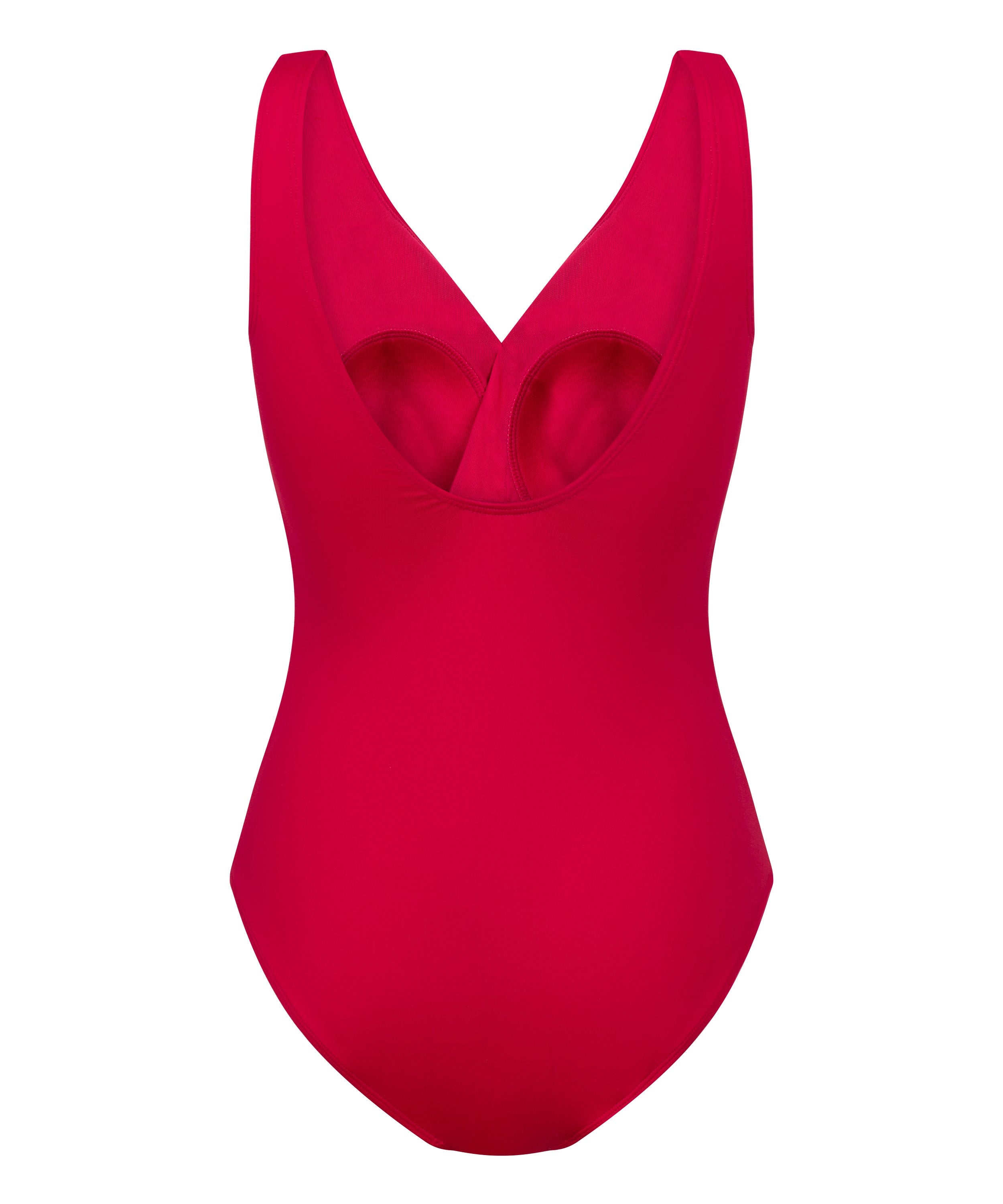 Badeanzug Shaping Shell Mesh  - Rosa