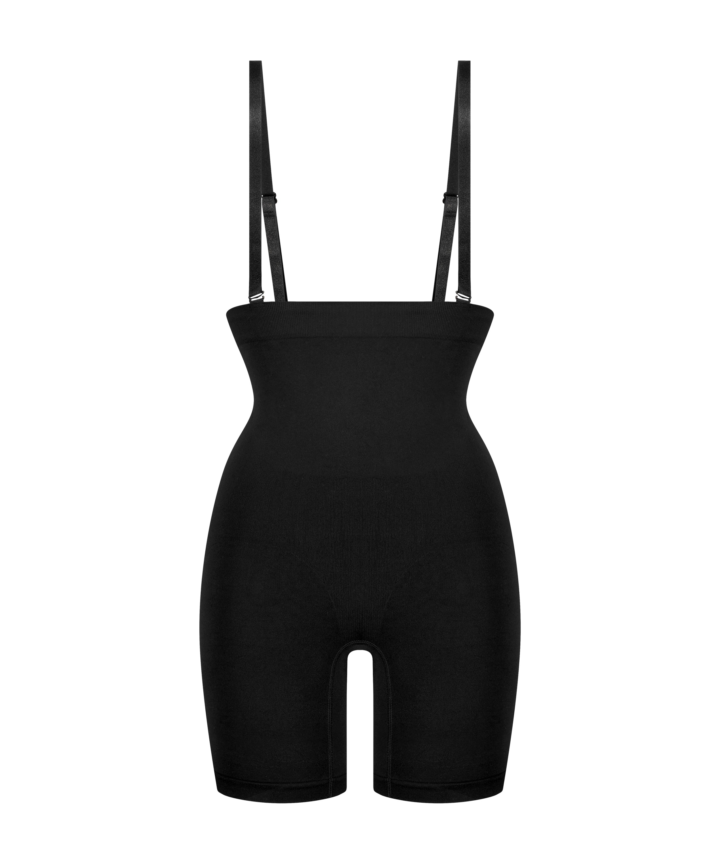 Nahtloser korrigierender Thigh Slimmer  - Schwarz
