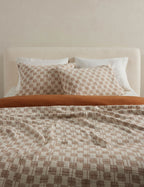 Basketweave Cotton Blanket by Sarah Sherman Samuel